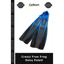 Carlburn Özel Üretim Cressi Free Frog Dalış Paleti Su Sporları Mavi Spor