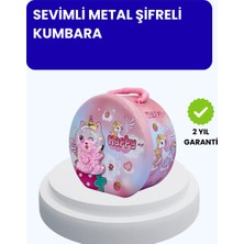 Meks Çocuk Para Kasası Anahtarlı Güvenli Tasarruf Kutusu - Bayi Depom