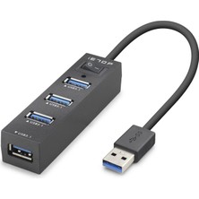 Milas Toptan mt USB 3.0 Hub 4 Port 5 Gbps TU329
