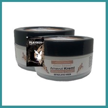 Bt Teknik Three Brand Arnavut Kremi HAZINE2-2:0381 2 Adet Birden Whitening Cream 50 ml Bölgesel Aklık Kremi + 1 Tane Hediye Jel Bez