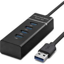 Milas Toptan mt Usb3.0 Hub 3*usb + Usb3.0 30CM Siyah HDX7017