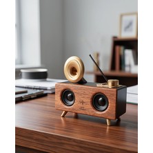 Midas Toptan Bluetooth Hoparlör 3D Ses Teknolojili Gramafon Tasarımı XUUCZZZB6SPEAK-2-1