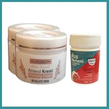 Bt Teknik Süper Three Brand Vücut Kremi 100 ml Arnavut Kremi 2 Ad + Rus Merhemi 50 ml 1 Ad Bez