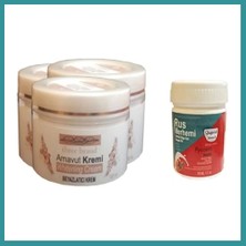 Bt Teknik Süper Three Brand Vücut Kremi 100 ml Arnavut Kremi3 Adet + Rus Merhemi 50 ml 1 Adet Bez