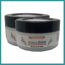 Bt Teknik Three Brand Arnavut Kremi 2 Adet Whitens Cream Tüm Bölge Kremi 50 ml Bez