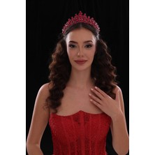 Magic Tiara Kristal Prenses Tacı – Zarif ve Işıltılı Gelin Tacı