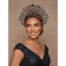 Magic Tiara Kristal Işıltılı Gelin Tacı