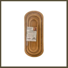 Northcity Bambu Uzun Oval 3'li Sunum Tepsisi Bx