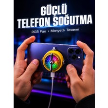 Milas Toptan mt Mobil Lar Için Rgb Işıklı Telefon Soğutucu