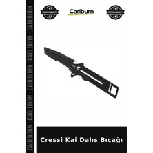 Carlburn Delux Serisi Cressi Kai Dalış Bıçağı Aksesuar Deniz Sporu Avcılık
