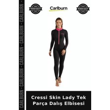 Carlburn Delux Serisi Cressi Skin Lady Tek Parça Dalış Elbisesi Güneş Havuz Kıyafet