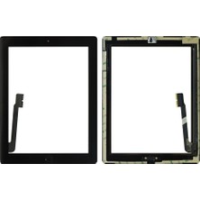 Retro 9.7 Apple iPad 3-4 Dokunmatik Cam Siyah A1403 A1430 A1460