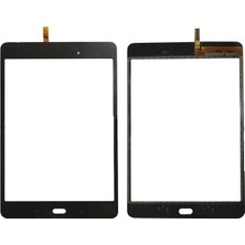 Retro Samsung Galaxy Tab A T350 T351  8'' Inç Dokunmatik Panel - Füme, Siyah