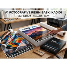 Prolite A1 Fotoğraf Resim Baskı Kağıdı - (1 Adet - 260GSM 594X841 cm )