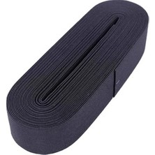 Milas Toptan mt Siyah - 4cm Paça Lastik Yassı Geniş 10MT.