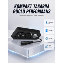 Milas Toptan mt BT22 Motosiklet Kask Içi Bluetooth Kulaklık Interkom Destekli Yeni Nesil