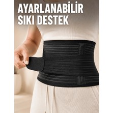 Milas Toptan mt Elastik Bel Destek Korsesi Ayarlanabilir Cırtlı Sıkma Bantlı Bel Kemeri
