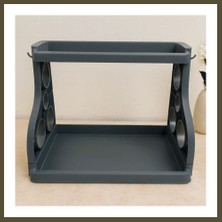 Northcity Mutfak Tezgah Üstü Düzenleyici Organizer - Gri Bx