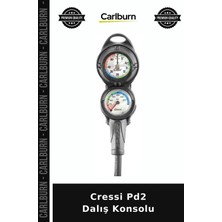 Carlburn Premium Cressi Pd2 Dalış Konsolu Su Altı Gösterge Basınç Ölçer