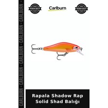 Carlburn Özel Üretim Rapala Shadow Rap Solid Shad Balığı Yüzücü Yem Av Malzemesi Alabalık Avı