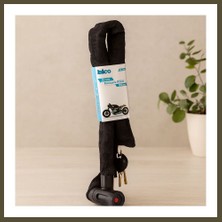 Northcity 150 cm Zincirli Anahtarlı Motor & Bisiklet Kilidi (Bez Kılıflı) Bx