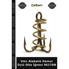 Carlburn Özel Üretim Vmc Alabalık Hamur Üçlü Olta Iğnesi 9617DB Hobi Nehir Doğa