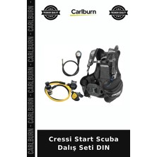 Carlburn Premium Cressi Start Scuba Dalış Seti Dın Giyim Eğlence