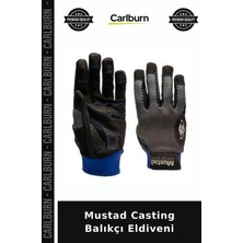 Carlburn Delux Serisi Mustad Casting Balıkçı Eldiveni Bahar Açık Hava Atış