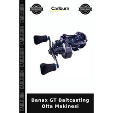 Carlburn Delux Serisi Banax Gt Baitcasting Olta Makinesi Ekipman Avcılık Balıkçılık