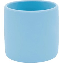 Oioi Silikon Mini Bardak Mineral Blue