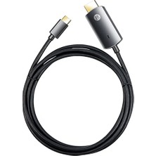 1.8 Metre USB Type-C Erkek - HDMI 4K/60Hz Erkek Dönüştürücü Adaptör