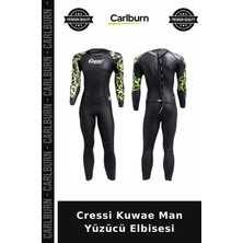 Carlburn Premium Cressi Kuwae Man Yüzücü Elbisesi Erkek Su Altı Havuz