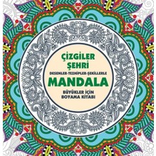 Milas Toptan Milas Çizgiler Şehri - Mandala (Büyükler Için Boyama)
