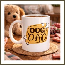 Northcity Dog Dad Kupa Model 184 – Köpek Babası Temalı Porselen Kahve Kupası – Köpek Severlere Özel Hediyelik Kupa Bx