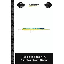 Carlburn Premium Rapala Flash-X Skitter Sert Balık Atıcı Maket Seri