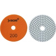 Elmas Polisaj Pedi 100 mm 200 Kum, Islak Kullanım