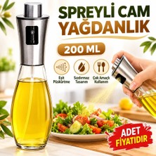 Milas Toptan Milas Çok Amaçlı Spreyli Sızdırmaz Cam Şişe Yağdanlık Limon Sirke Sos Püskürtücü Dağıtıcı Sprey (Adet Fiyatıdır)