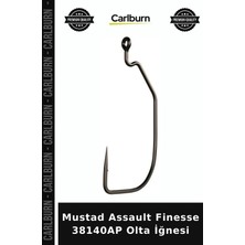 Carlburn Premium Mustad Assault Finesse 38140AP Olta Iğnesi Tekne Avı Aktivite Hobi