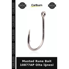 Carlburn Özel Üretim Mustad Rune Bait 10877AP Olta Iğnesi Aktivite Açık Deniz