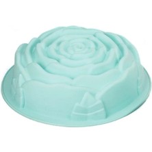 Milas Toptan Milas Gül Silikon Kek Kalıbı 25 cm ROYALEKS-MYS003