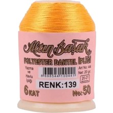 Milas Toptan Milas Altınbaşak Oya ve Dantel Ipi 20 gr - Royaleks - No: 139
