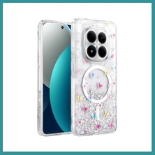 Bt Teknik Onegif Redmi Note 15 Pro 4g Uyumlu Misk Simli Magsafe Kapak - Desen 4 Bez