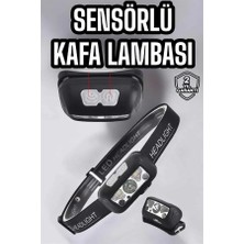 Milas Toptan Sensörlü Şarjlı Kafa Lambası 4 Modlu Açık Hava Kullanımı