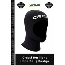 Carlburn Premium Cressi Resilient Hood Dalış Başlığı Neopren Başlık Sualtı Şapkası Baş Koruma