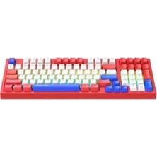 MK1140-KIRMIZI Rgb Kablolu Mekanik Klavye, Abs ve Red Switch