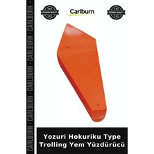 Carlburn Delux Serisi Yozuri Hokuriku Type Trolling Yem Yüzdürücü Hobi Deniz Avciliği Meraklı