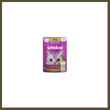 Whiskas Pouch Jöle Içinde Kuzulu Yetişkin Kedi Konservesi 85 gr Bx