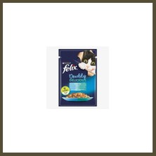 Felix Pouch Lezzet Somonlu ve Sardalyalı Yetişkin Kedi Konservesi 85 gr Bx