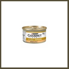 Gourmet Kıyılmış Hindi Etli Yetişkin Kedi Konservesi 85 gr Bx