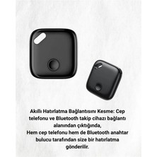 Uravas Store Kompakt Akıllı Takip Cihazı Bluetooth Bağlantılı Uzaktan Erişim